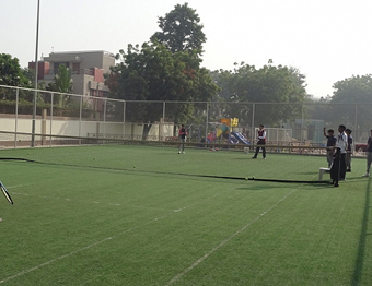 schools in gurgaon Tennis Court