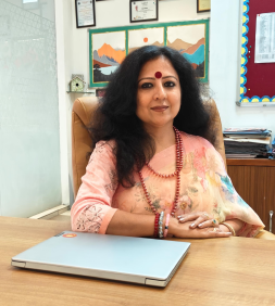 GDPS Sec 10 A principal Ms. Priyaa Chauhan